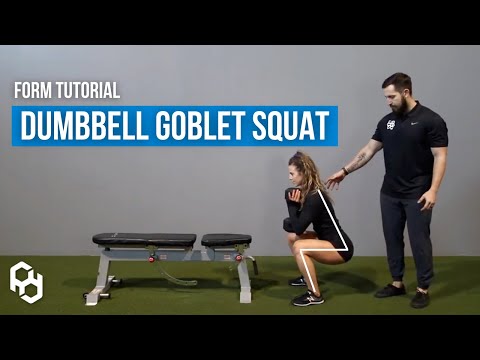 Dumbbell Goblet Squat